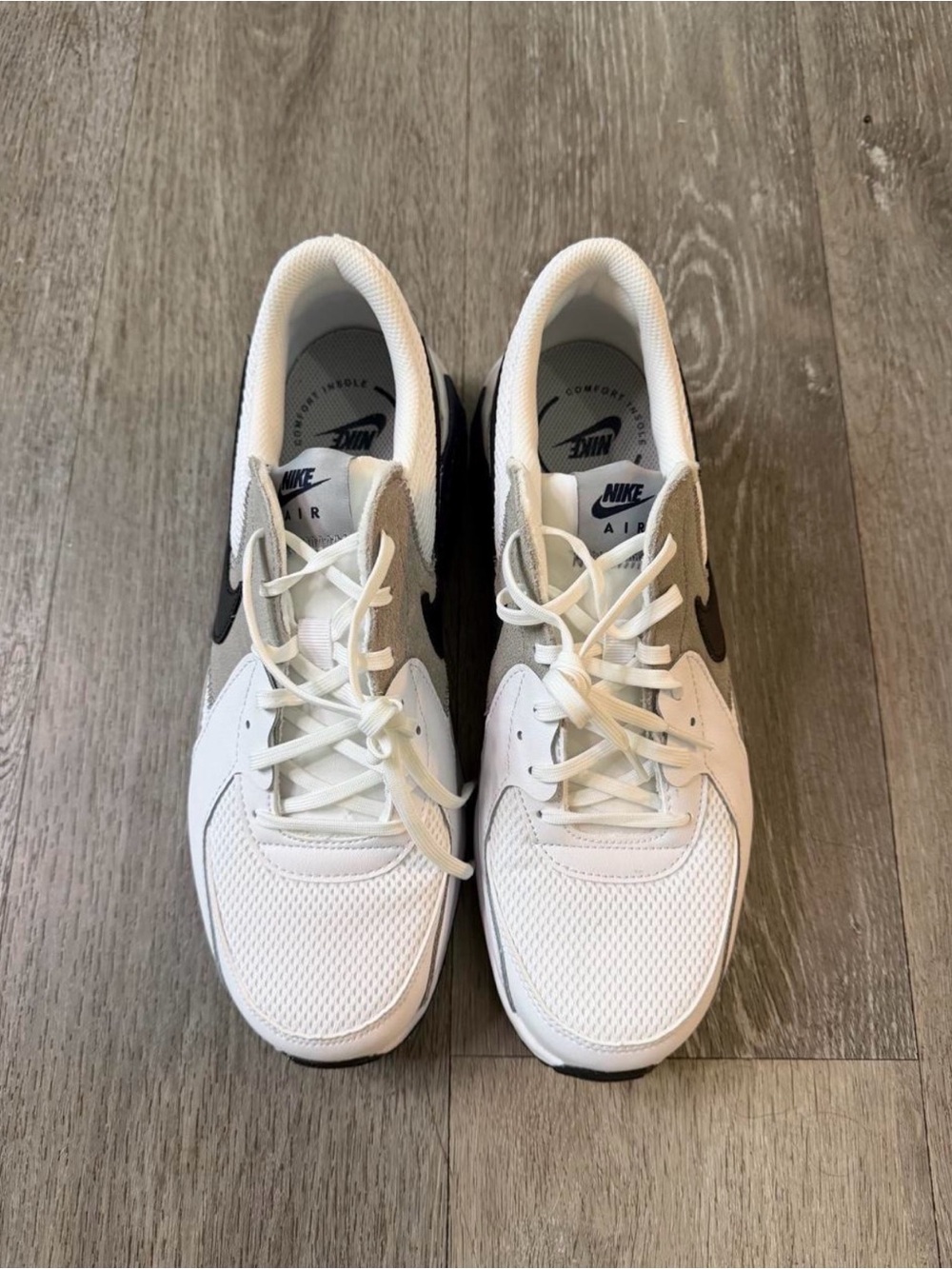 Nike Air Max Excee White Light Smoke Grey Low Top Men's Sneakers FZ5486-104
